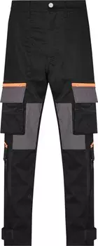 Брюки Amiri Parachute Pants 'Black', черный