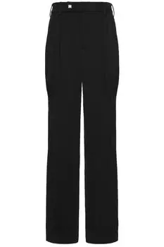 Брюки Amiri Side Pleat Snaps, черный