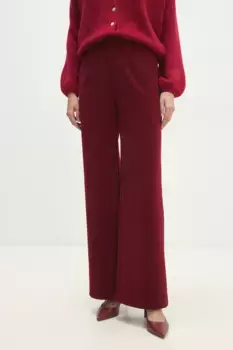 Брюки Answear Lab, гранатовый