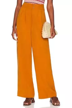 Брюки BCBGeneration Paperbag Wide Leg, цвет Sugar Almond