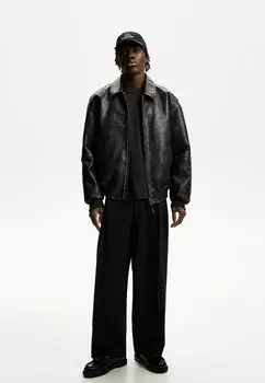 Брюки Bershka, черный