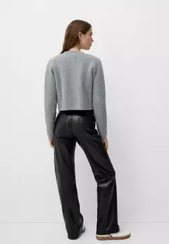 Брюки Bershka, черный деним