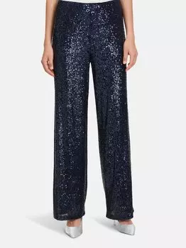 Брюки без застежки Betty & Co, синий