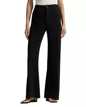 Брюки Bootcut Ralph Lauren, черный