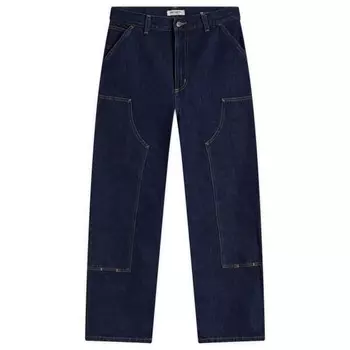 Брюки Brandon с двойным коленом Carhartt Wip, синий