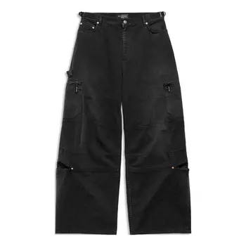 Брюки cargo pants 'black' Balenciaga, черный