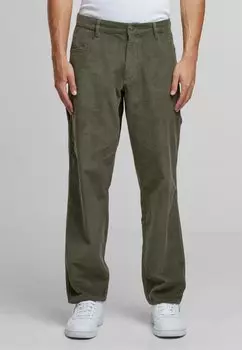 Брюки CARPENTER Urban Classics, оливковый