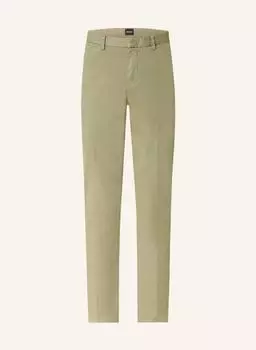 Брюки чино BOSS KAITO Slim Fit, оливковый