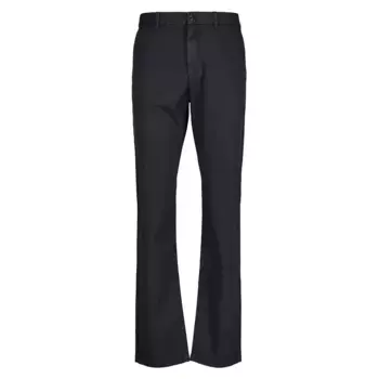 Брюки чинос Gant Dobby Structure Slim Fit, черный