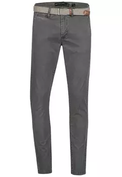 Брюки чинос Indicode Jeans, серый деним