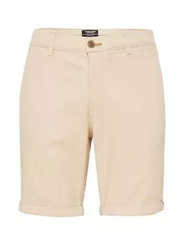 Брюки чинос JACK & JONES FURY, бежевый