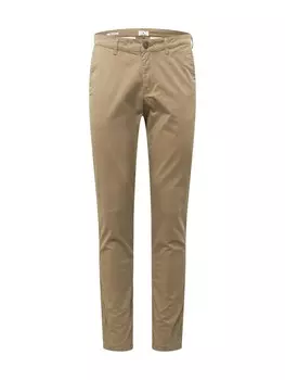 Брюки чинос JACK & JONES Slim fit Chino Pants JPSTMarco JJDave, бежевый