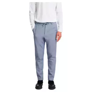 Брюки чинос Selected 172 Brody Slim Tapered Fit Linen, синий