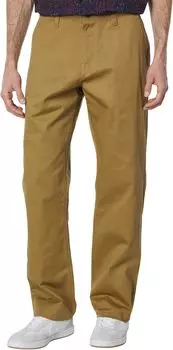 Брюки-чиносы Frickin Skate Volcom, цвет Dark Khaki
