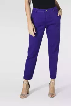Брюки-чиносы MAC "CHINO up", фиолетовый