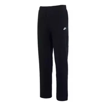 Брюки club fleece bungee pants 'black' Nike, черный