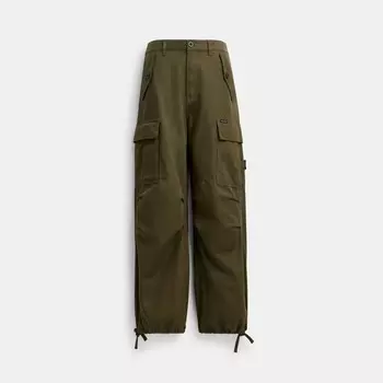 Брюки Coach Cargo Pants, зеленый