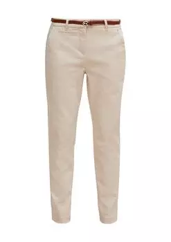 Брюки comma 7/8 Hose, бежевый