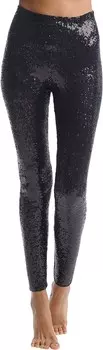 Брюки Commando Sequin Leggings, черный