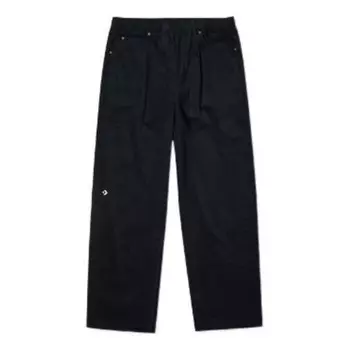Брюки corduroy pant 'black' Converse, черный