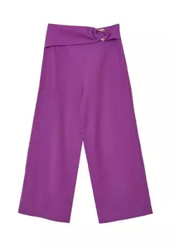 Брюки CULOTTE CON FIBBIA Calliope, лиловый