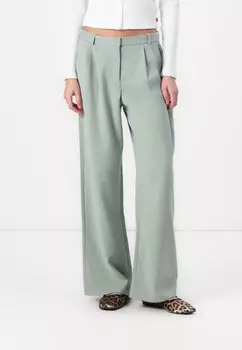 Брюки CURVY LOW RISE SLOANE MIDWEIGHT Abercrombie & Fitch, синий