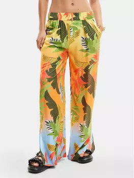 Брюки Desigual, оранжевый