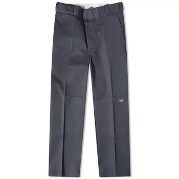 Брюки Dickies Double Knee Pant прямого кроя, серый