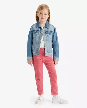 Брюки для девочек Levi's, розовый