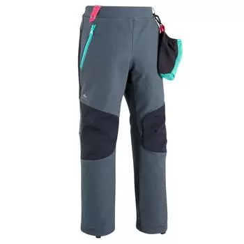 Брюки детские Quechua MH550 для походов, серый