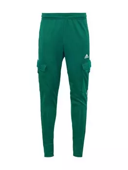 Брюки для тренировок узкого кроя Adidas Tiro, изумруд
