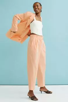 Брюки до щиколотки H&amp;M, абрикос