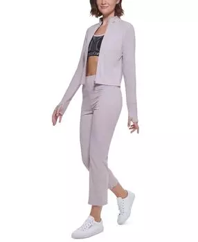 Брюки до щиколотки с высокой талией Calvin Klein, мульти
