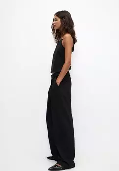 Брюки DRAWSTRING SMART PULL&BEAR, черный