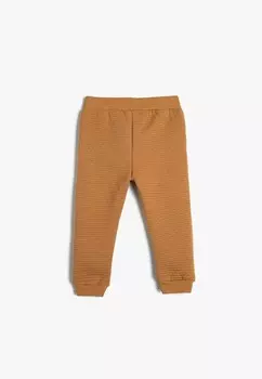 Брюки DRAWSTRING TEXTURED . Koton, коричневый