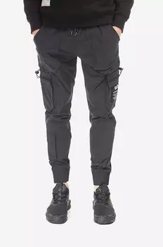 Брюки-джоггеры Alpha Industries, черный
