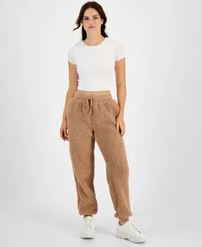 Брюки-джоггеры sherpa с кулиской для юниоров Hippie Rose