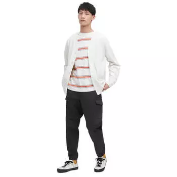 Брюки-джоггеры Uniqlo Cargo, темно-серый