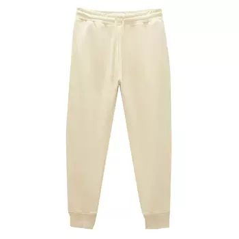 Брюки-джоггеры Zara, кремовый