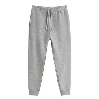 Брюки-джоггеры Zara, серый меланж