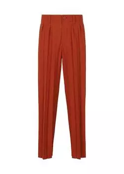 Брюки edge ensemble Homme Pliss Issey Miyake, красный