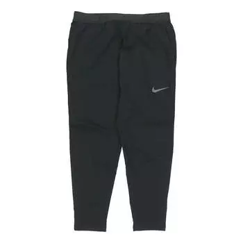 Брюки elastic sports training long pants black Nike, черный