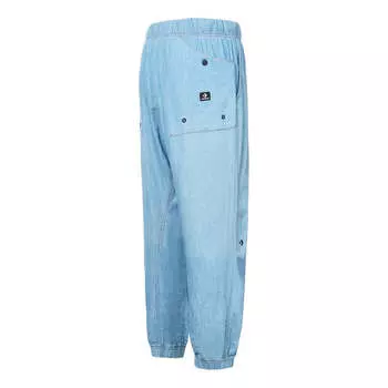 Брюки elevated woven chambray jogger 'blue' Converse, синий