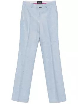 Брюки ETRO в крапинку, синий