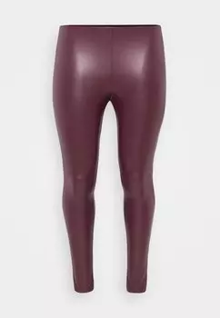Брюки Even&Odd Curvy, бордовый