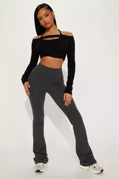 Брюки Fashion Nova 73625TA, угольный