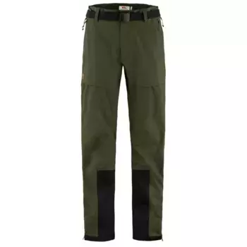 Брюки Fjllrven Keb Eco-Shell, зеленый