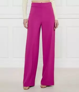 Брюки Flare fit Patrizia Pepe, фиолетовый
