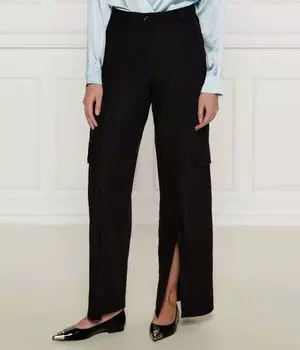 Брюки Flare fit Pinko, черный