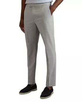 Брюки Found Slim Fit REISS, серый